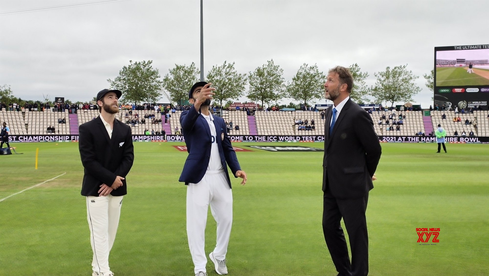 WTC final: New Zealand win toss, elect to bowl WTC final: New Zealand win toss, elect to bowl