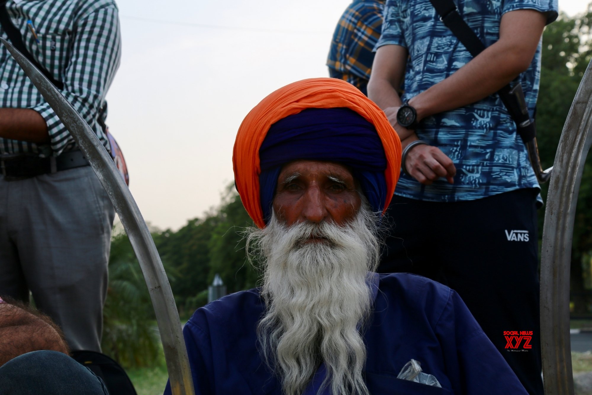 The old man and being the face of protest The old man and being the face of protest