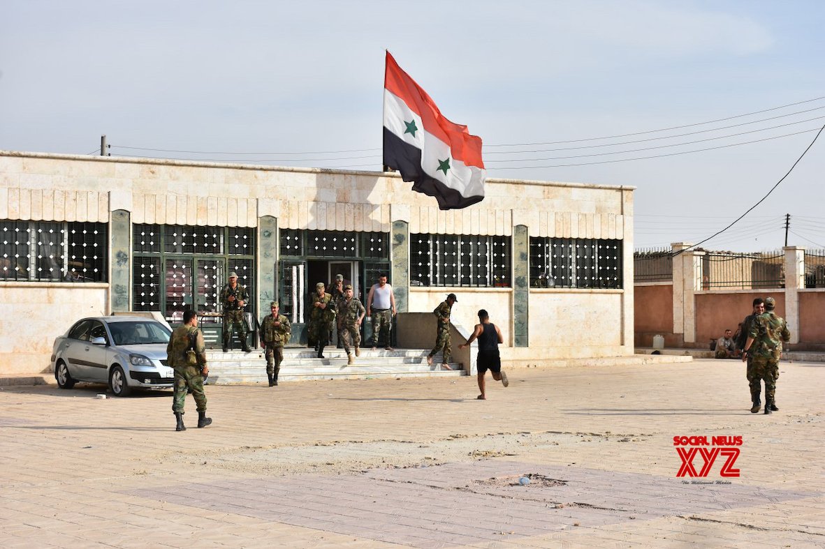 Rocket fire targets largest US base in Syria Rocket fire targets largest US base in Syria