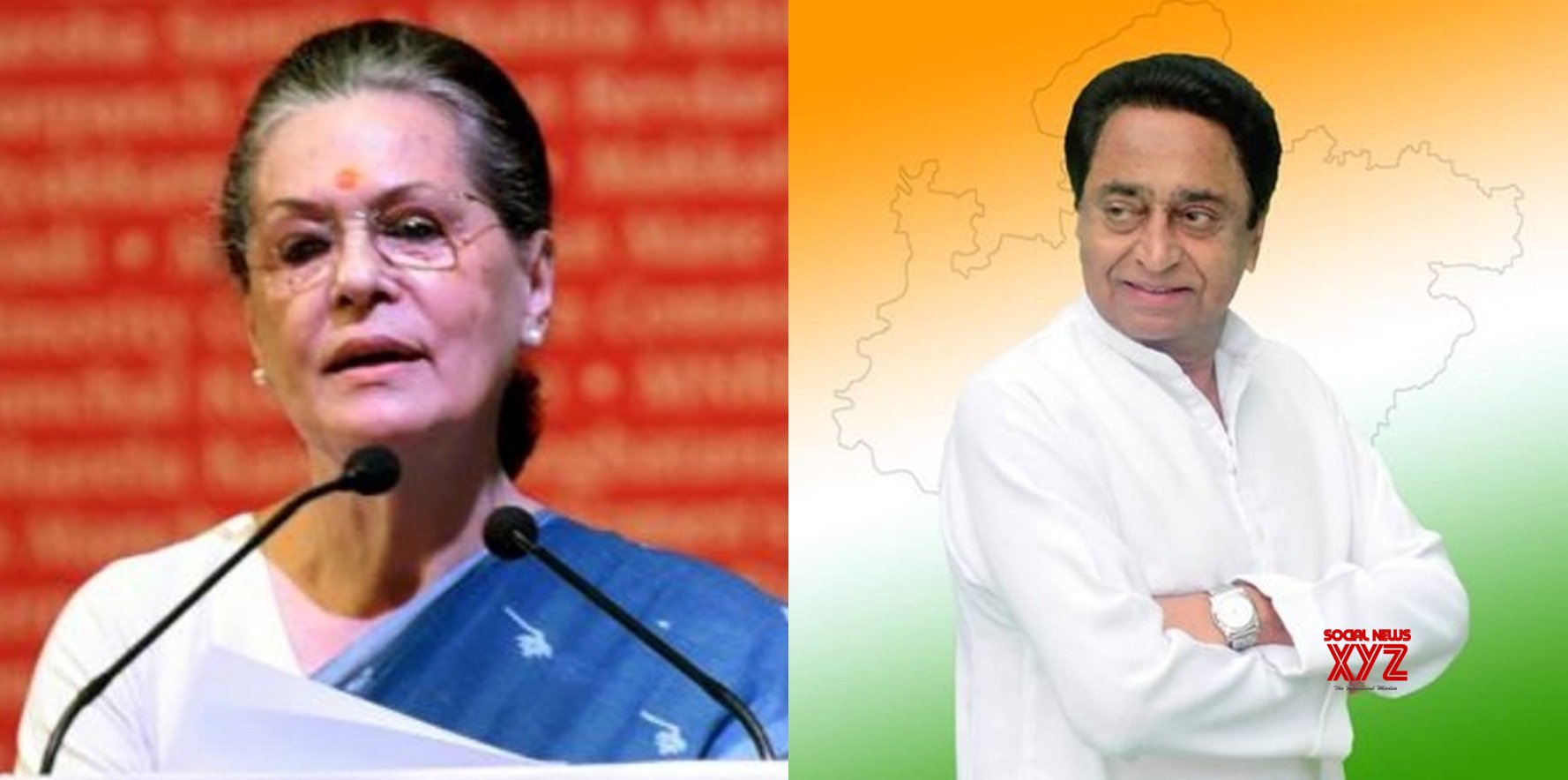 Kamal Nath meets Sonia Gandhi to discuss 'one person one post' in MP Kamal Nath meets Sonia Gandhi to discuss 'one person one post' in MP