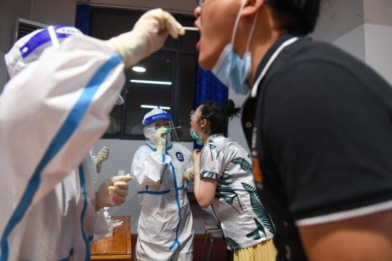 Chinese province reports 40 new locally transmitted Covid cases Chinese province reports 40 new locally transmitted Covid cases
