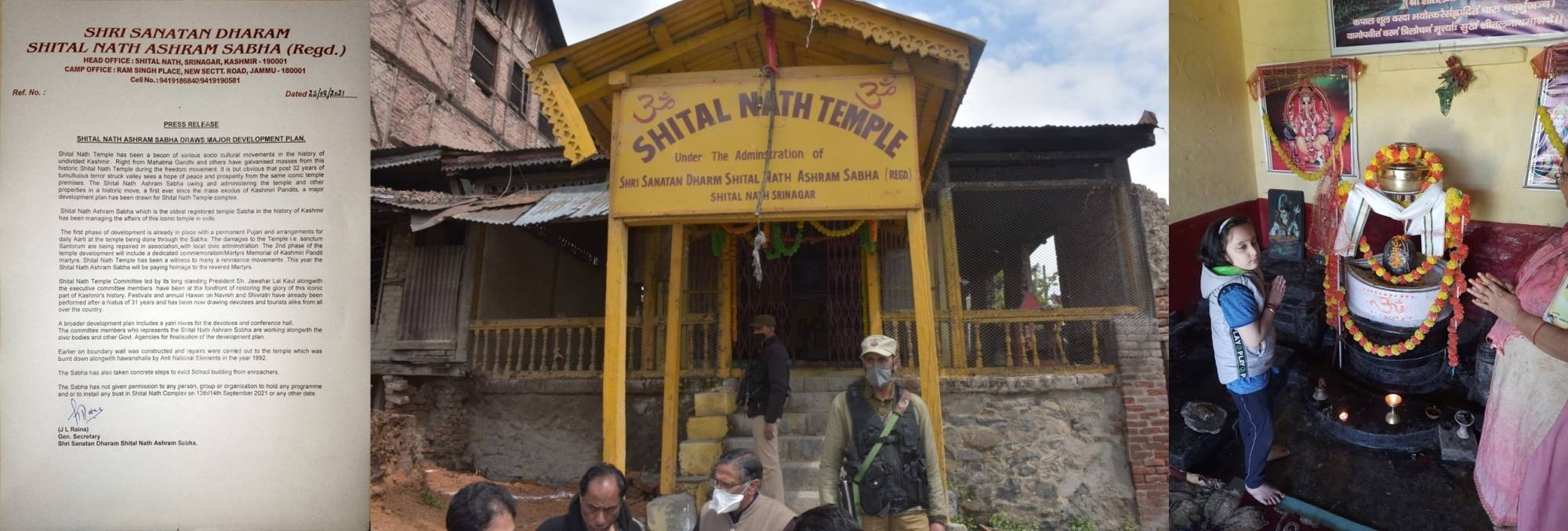 Reviving 'Shital Nath spirit' key to permanent peace in Kashmir Reviving 'Shital Nath spirit' key to permanent peace in Kashmir