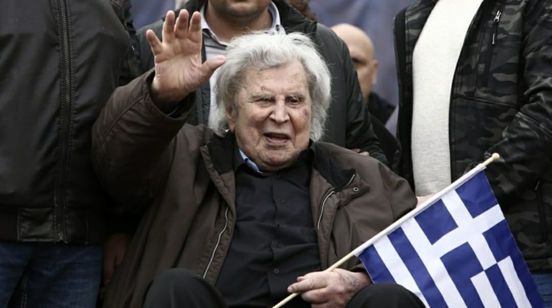 Legendary Greek composer Mikis Theodorakis passes away at 96 Legendary Greek composer Mikis Theodorakis passes away at 96