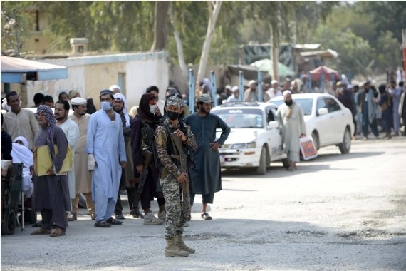 Pak-Afghan Torkham border reopens for pedestrian movement Pak-Afghan Torkham border reopens for pedestrian movement