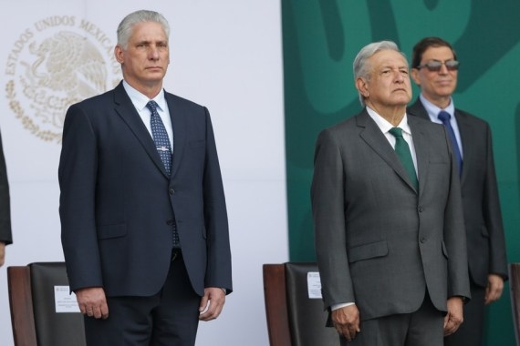 Cuban Prez thanks Mexico for support amid US sanctions Cuban Prez thanks Mexico for support amid US sanctions