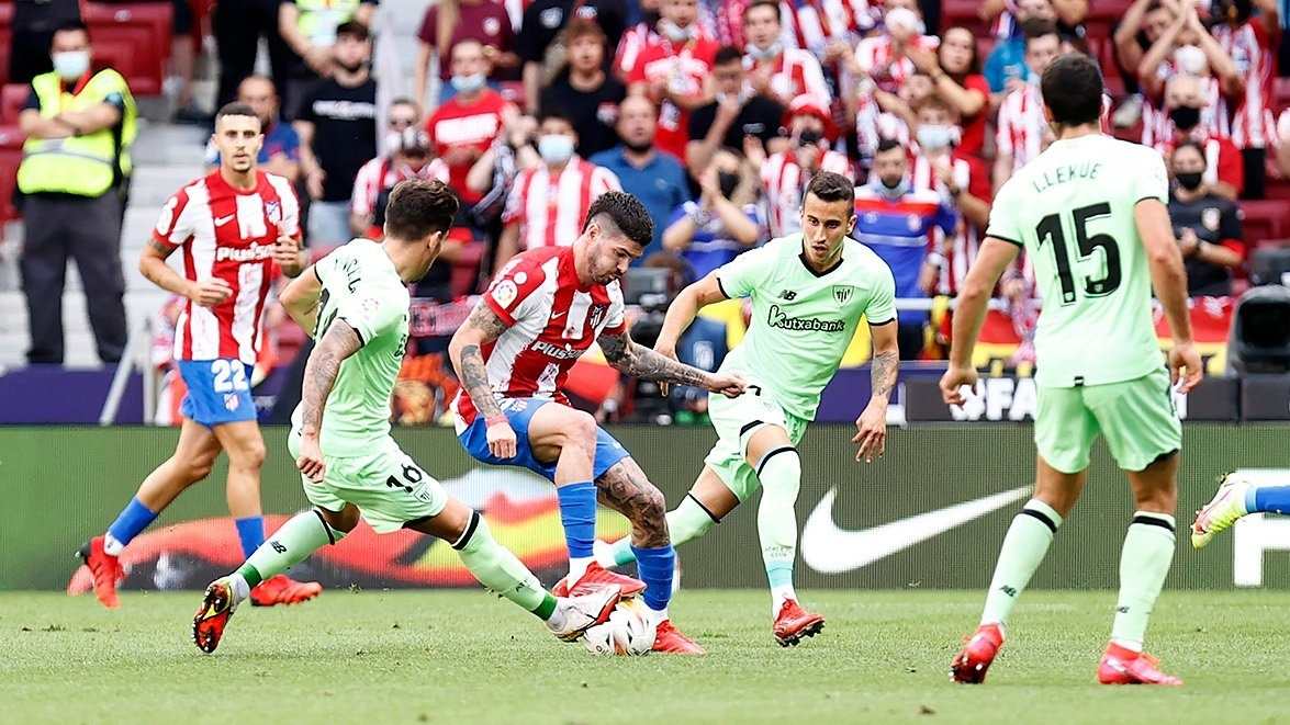 Atletico Madrid held by Athletic Club Bilbao in La Liga Atletico Madrid held by Athletic Club Bilbao in La Liga