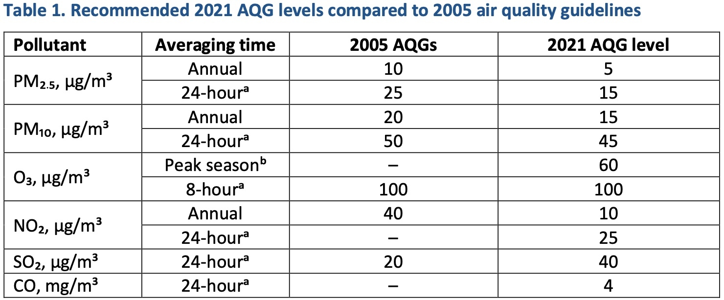 WHO revises air quality guidelines, experts suggest India should revise its own too WHO revises air quality guidelines, experts suggest India should revise its own too