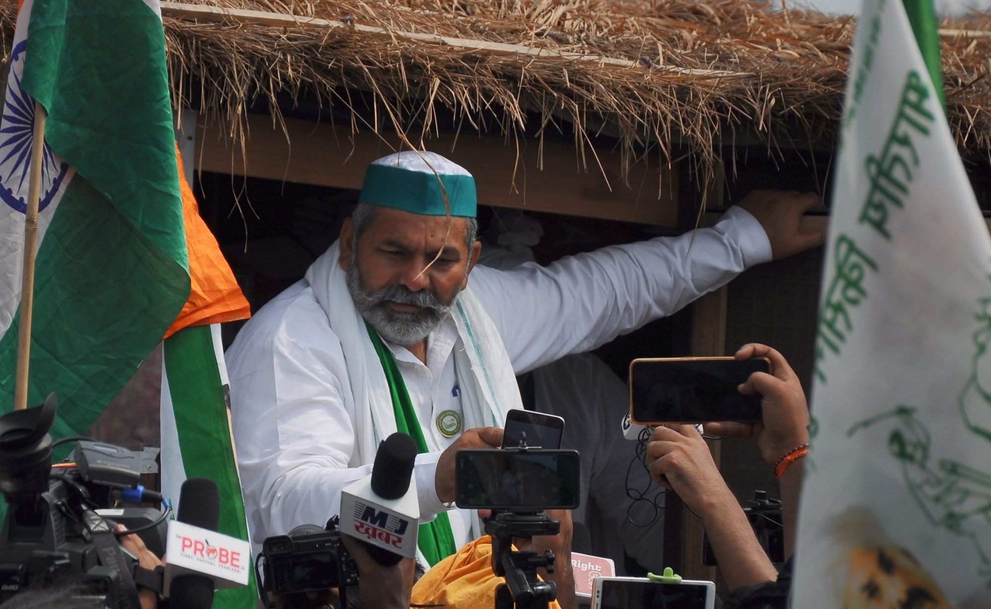 Centre will listen to farmers: Tikait on Bharat Bandh Centre will listen to farmers: Tikait on Bharat Bandh
