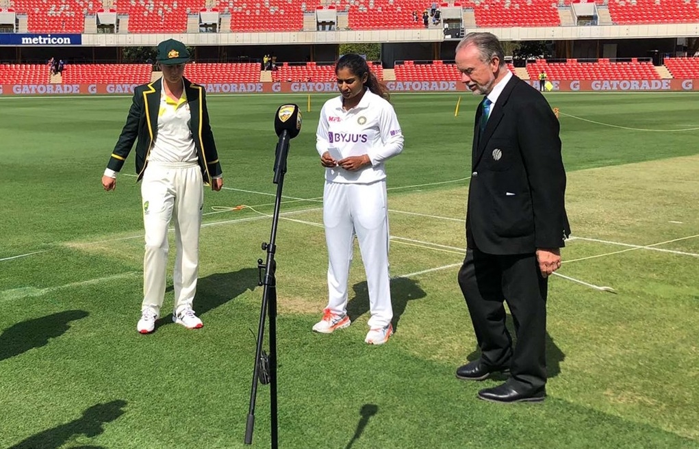 Australia ask India to bat first in day-night women's Test Australia ask India to bat first in day-night women's Test