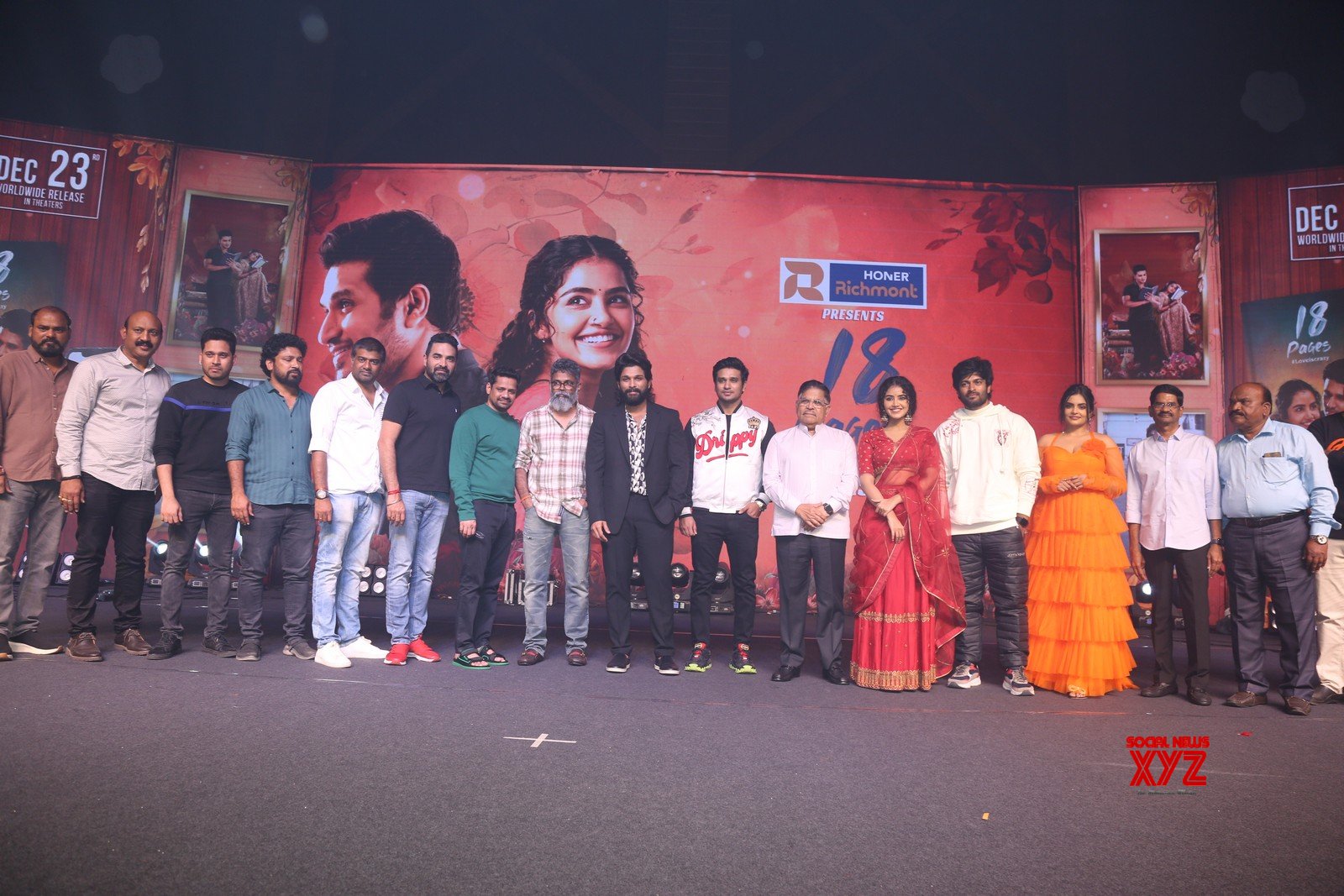 Nikhil Siddharth And Anupama Parameswaran's 18 Pages Movies Pre Release Event - Gallery Set 4 Nikhil Siddharth And Anupama Parameswaran's 18 Pages Movies Pre Release Event - Gallery Set 4
