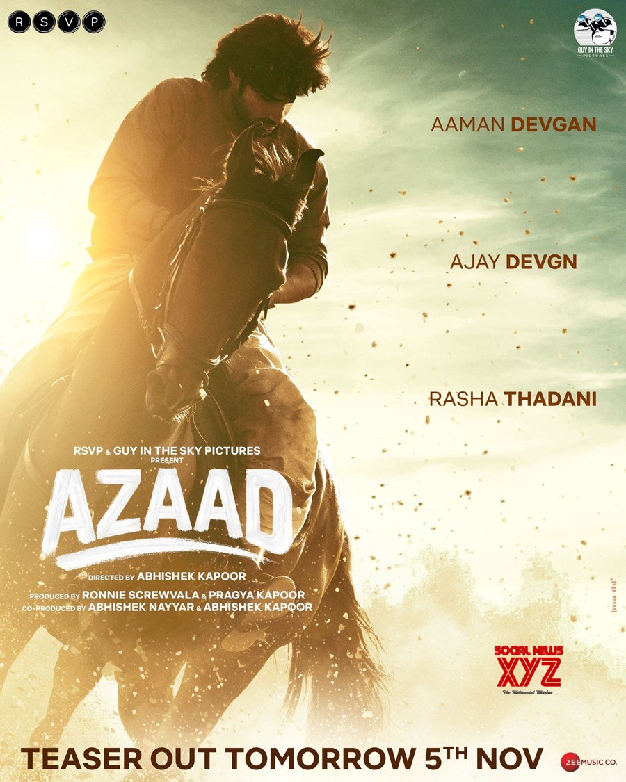 Abhishek Kapoor Unveils Intense New Poster for Azaad and Teaser Release Announcement