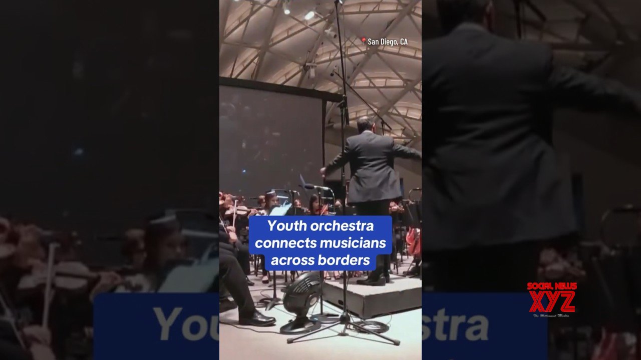 Youth orchestra connects musicians across borders #shorts (Video)