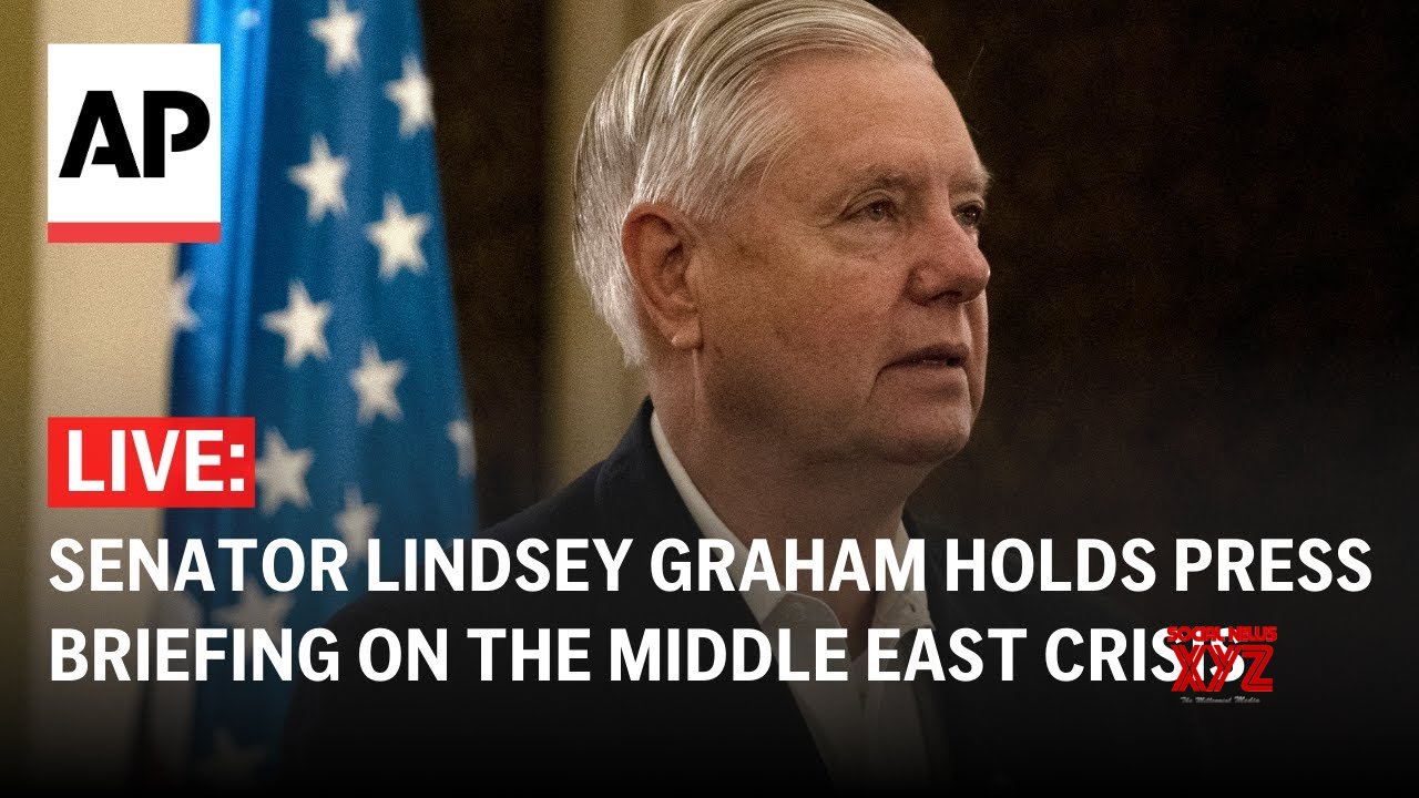 LIVE: Senator Lindsey Graham holds press briefing in Jerusalem on the Middle East crisis (Video)