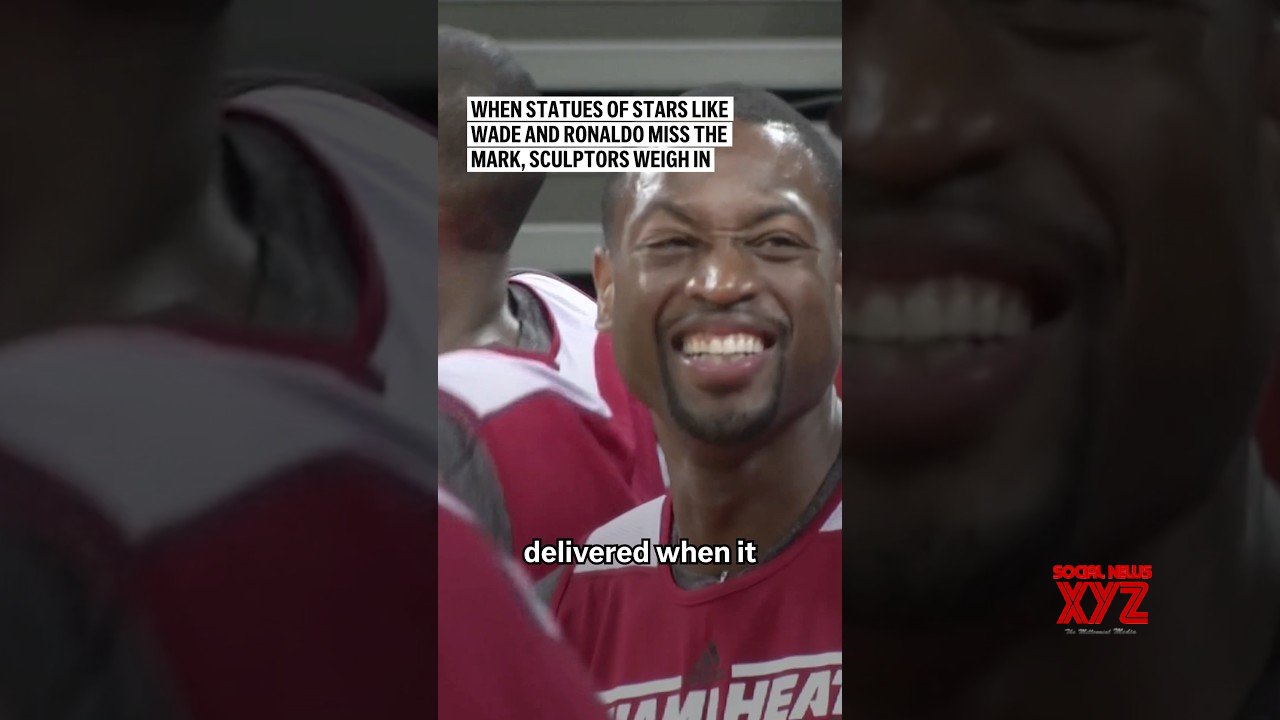 When statues of stars like Wade and Ronaldo miss the mark, sculptors weigh in (Video)