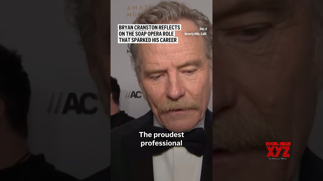 Bryan Cranston reflects on the soap opera role that sparked his career (Video)