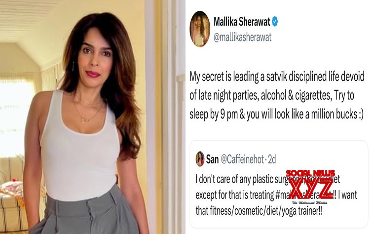 Mallika’s secret to look like a ‘million bucks’: No late night parties, alcohol, cigarettes