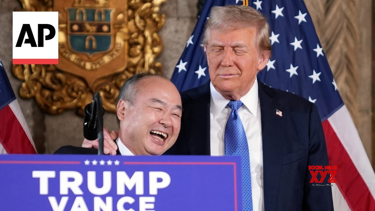 Trump announces $100 billion SoftBank investment (Video)