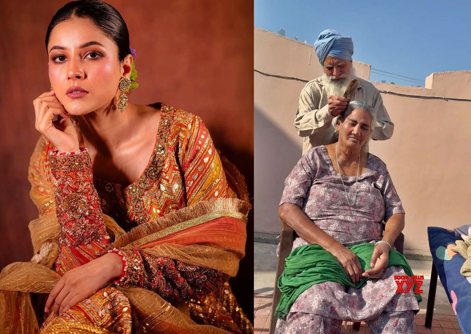 Shehnaaz Gill shares endearing video of grandparents’ ‘golden bond’
