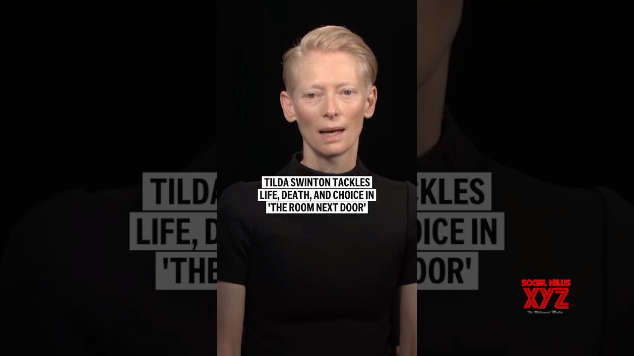 Tilda Swinton tackles life, death, and choice in ‘The Room Next Door’ (Video)
