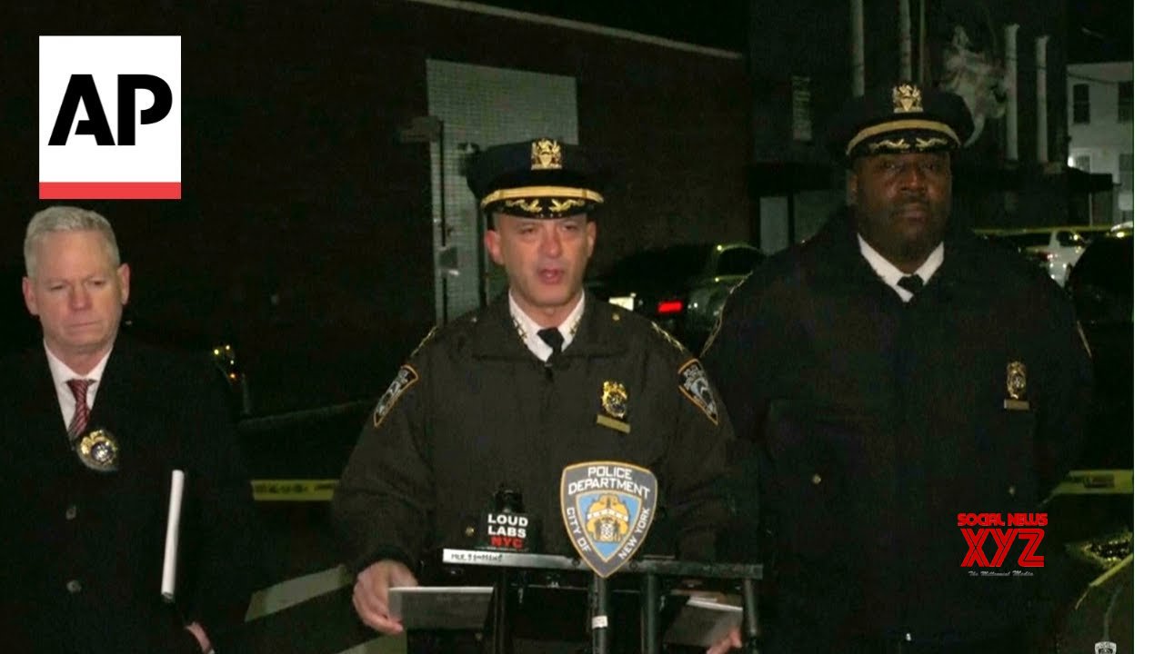 NYPD officials say 10 people were injured in a shooting outside a nightclub in Queens (Video)