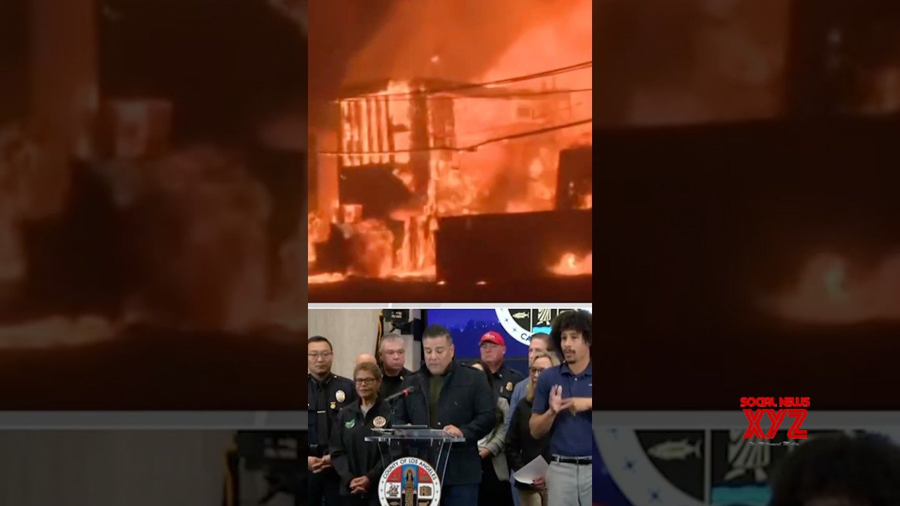 Officials suspend insurance non-renewals and cancellations for those affected by L.A. fires #shorts (Video)