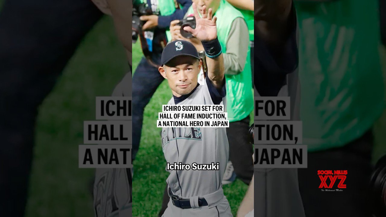 Ichiro Suzuki set for Hall of Fame induction, a national hero in Japan (Video)