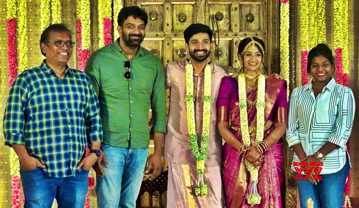 Actor Kishen Das ties the knot with girlfriend Suchithra