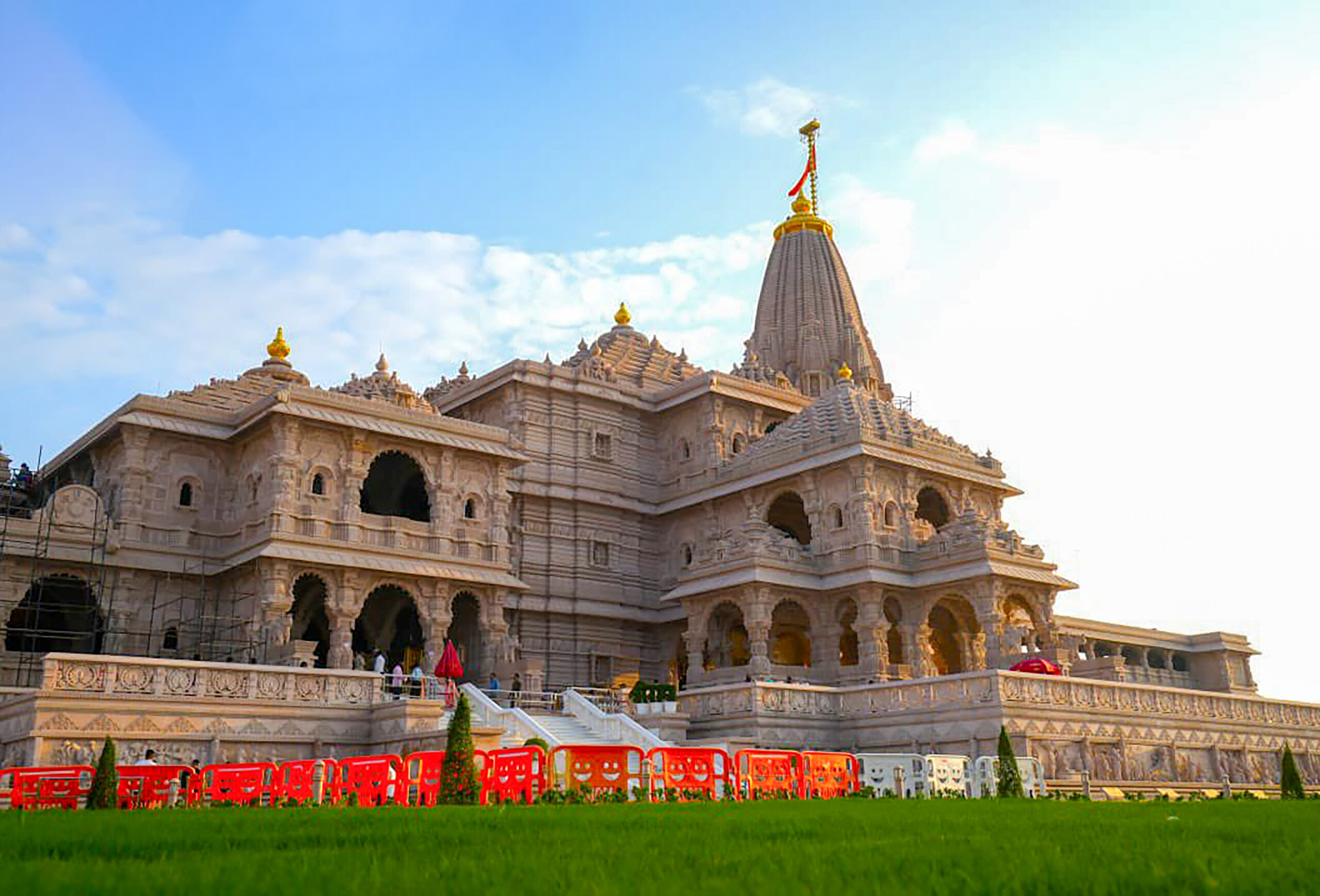 Ayodhya: A view of the Shri Ram Janmabhoomi Mandir from different angles, posted on the 'X' account of Shri Ram Janmabhoomi Teerth Kshetra on Wednesday, August 19, 2026. (Photo: IANS/X/@ShriRamTeerth)
