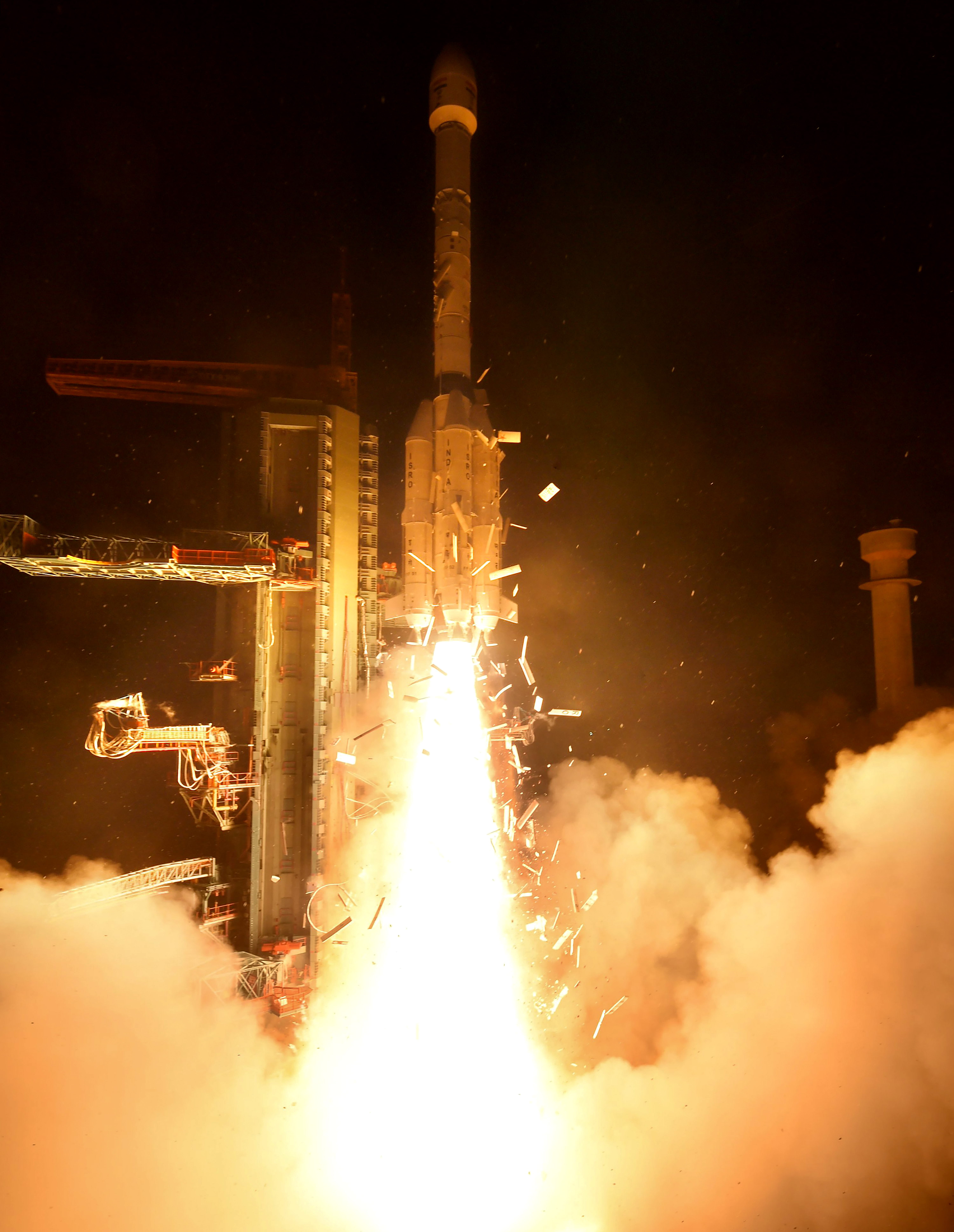 Sriharikota: GSLV-F17 rocket carrying EOS-05, an Earth observation satellite, lifts off from the Second Launch Pad at Satish Dhawan Space Centre, Sriharikota, Andhra Pradesh, on Friday, September 4, 2026. (Photo: IANS/X/@isro)