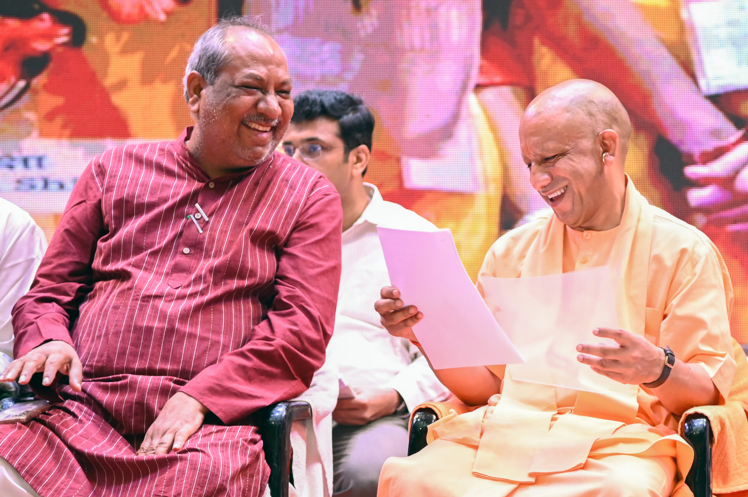 Gorakhpur: Uttar Pradesh Chief Minister Yogi Adityanath attends the 'Shikshak Samman' ceremony at Yogiraj Baba Gambhirnath Auditorium and Cultural Centre on Teachers' Day in Gorakhpur on Saturday, September 5, 2026. (Photo: IANS)