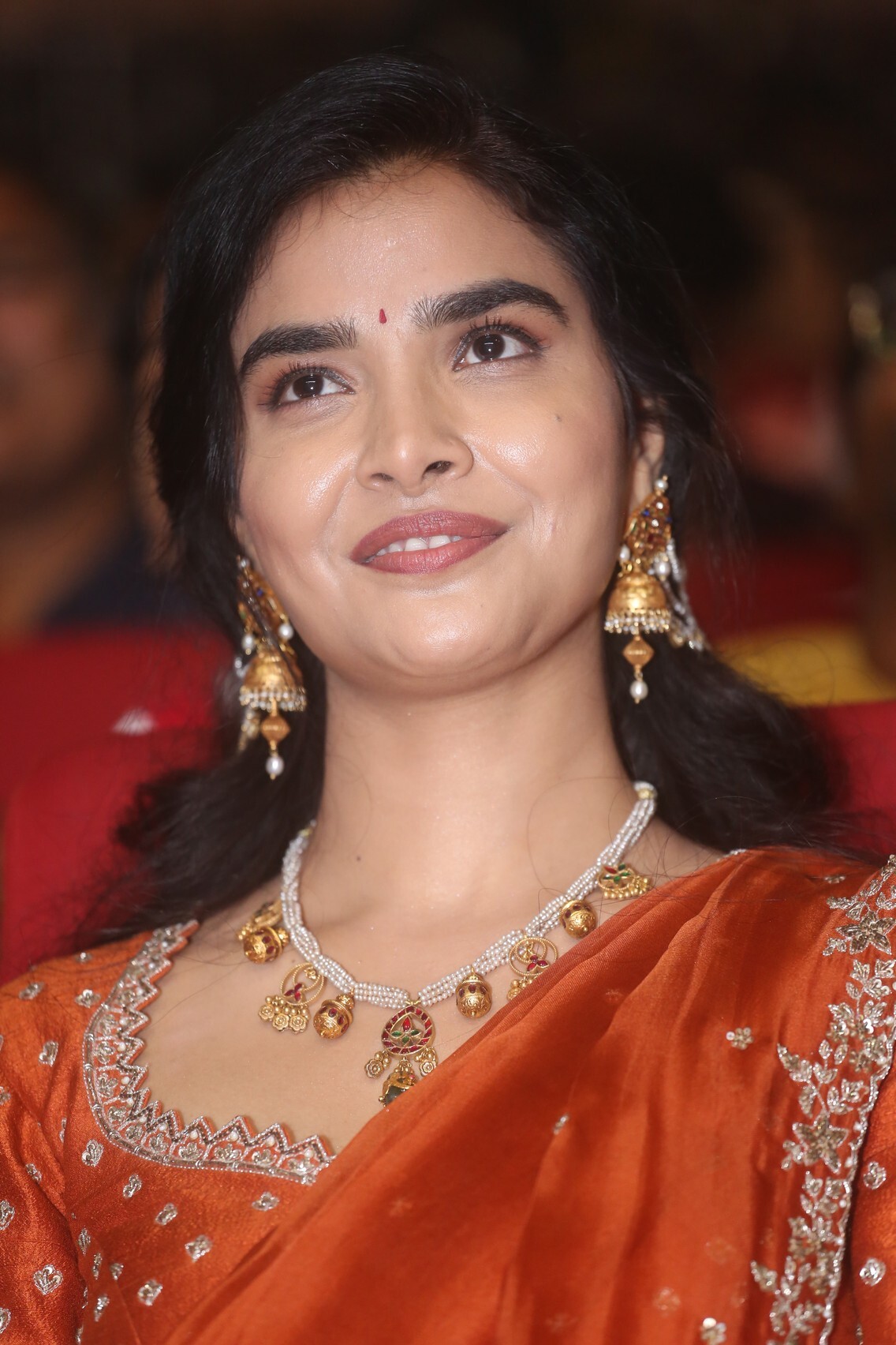 Actress Meenakshi Goswami Glam Stills From Mahendragiri Varahi Pre Release