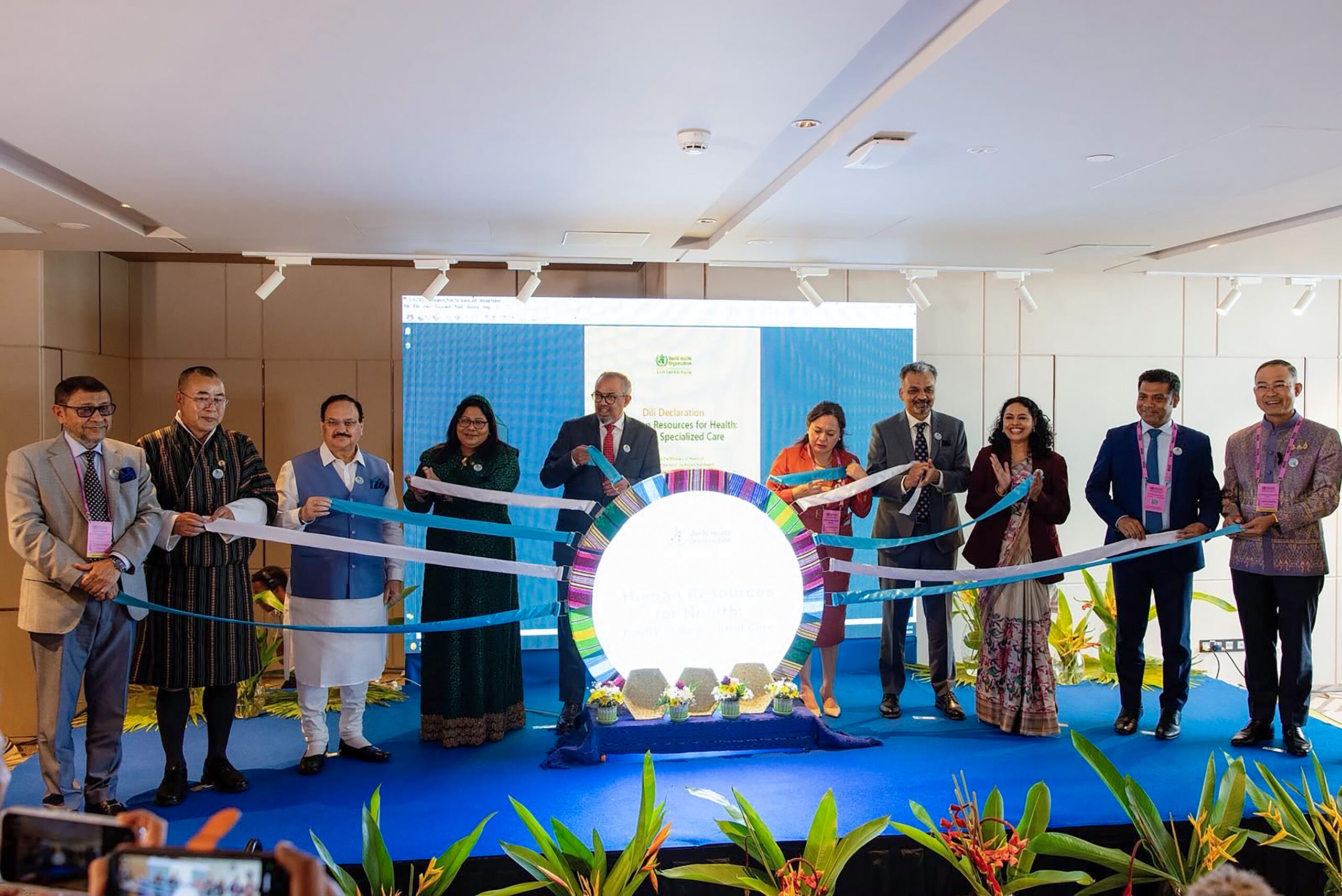 Dili: J P Nadda addresses WHO ministerial roundtable #Gallery Dili: J P Nadda addresses WHO ministerial roundtable #Gallery