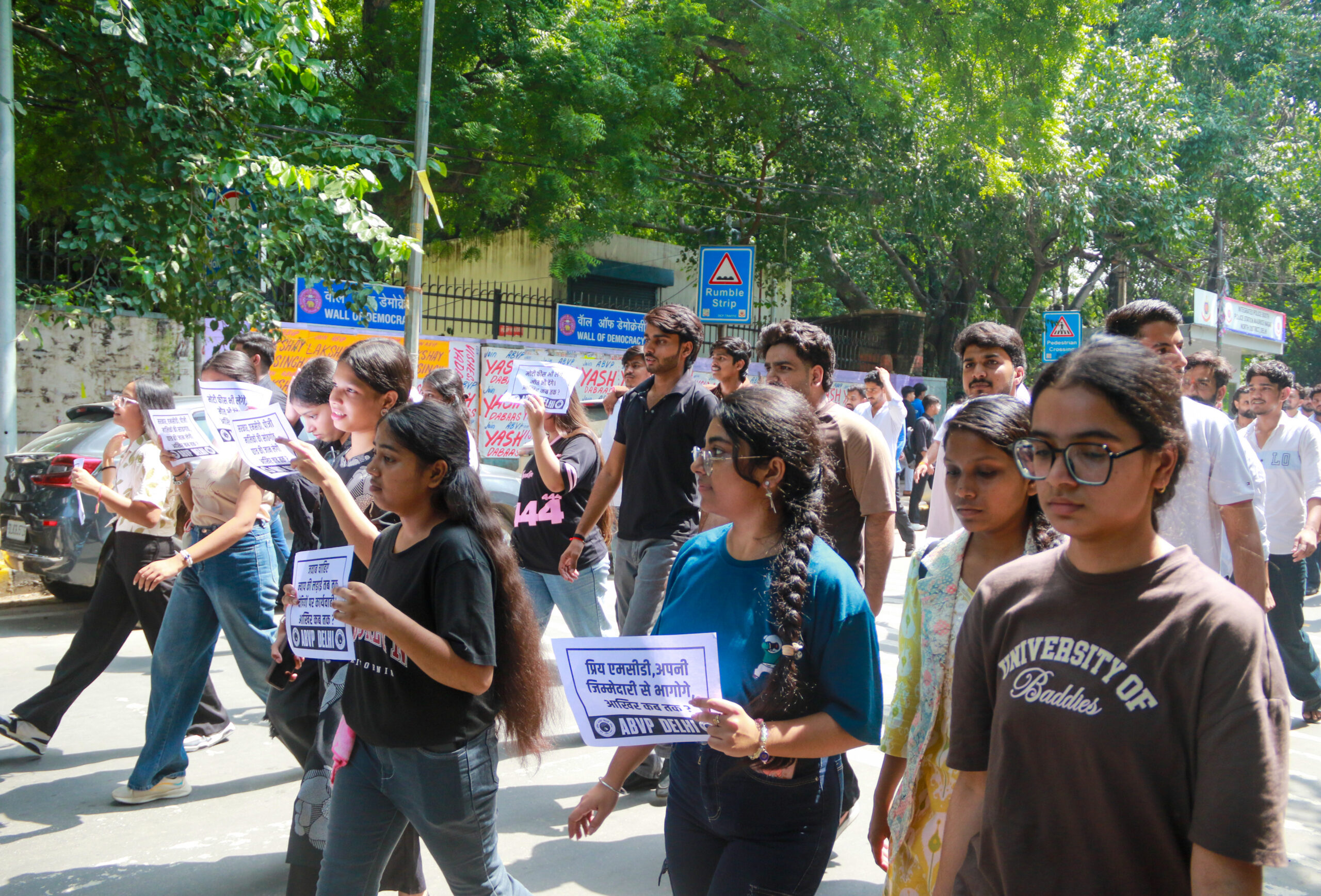 New Delhi: ABVP Nyay Yatra #Gallery New Delhi: ABVP Nyay Yatra #Gallery