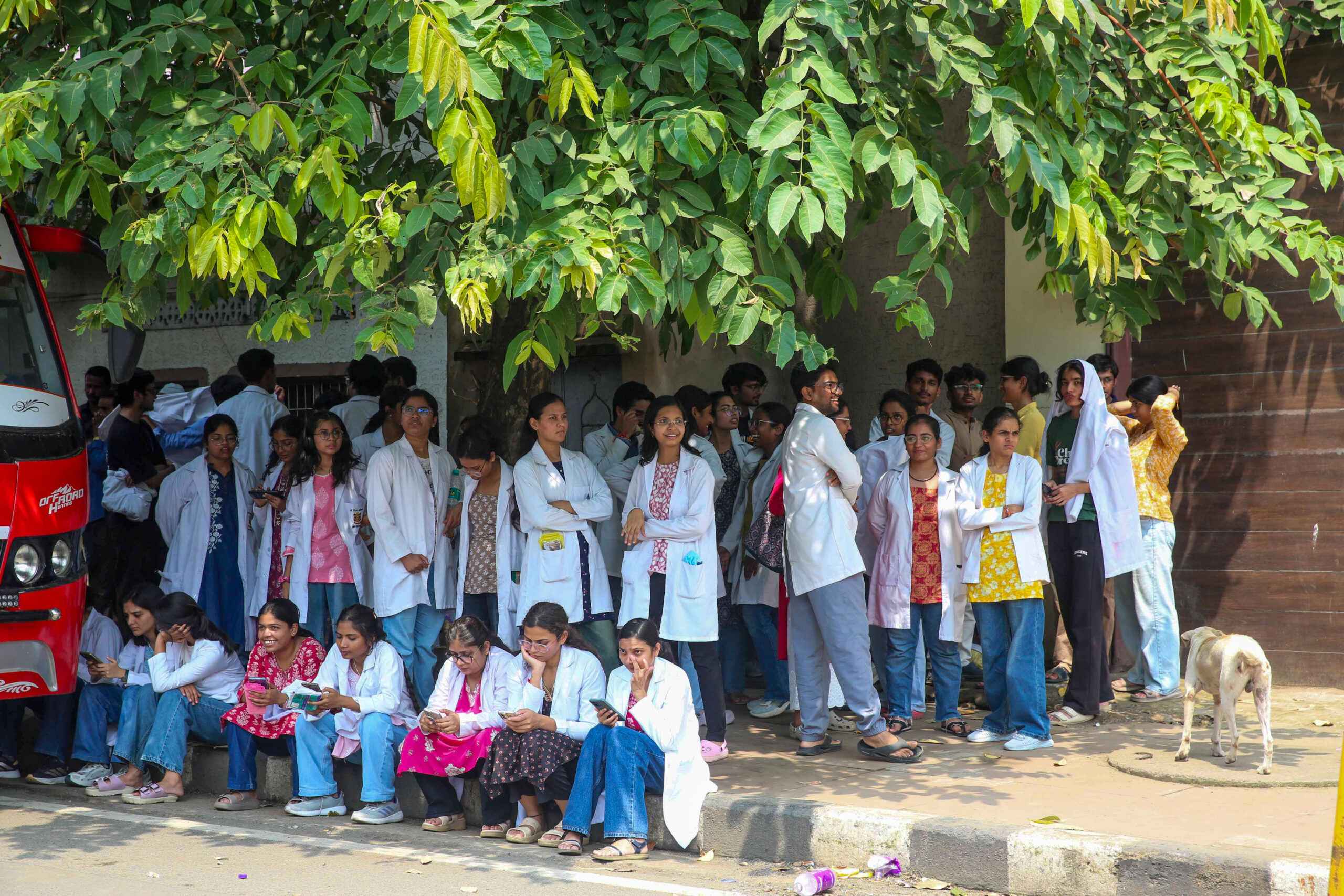 Bhopal: GMC Students Protest for Stipend Hike #Gallery Bhopal: GMC Students Protest for Stipend Hike #Gallery