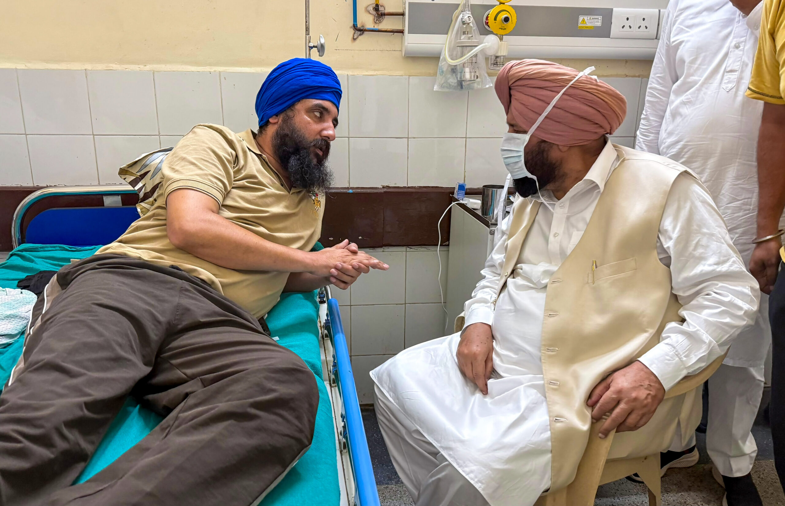 Patiala: NCM Chairman visits Rajindra Hospital #Gallery Patiala: NCM Chairman visits Rajindra Hospital #Gallery