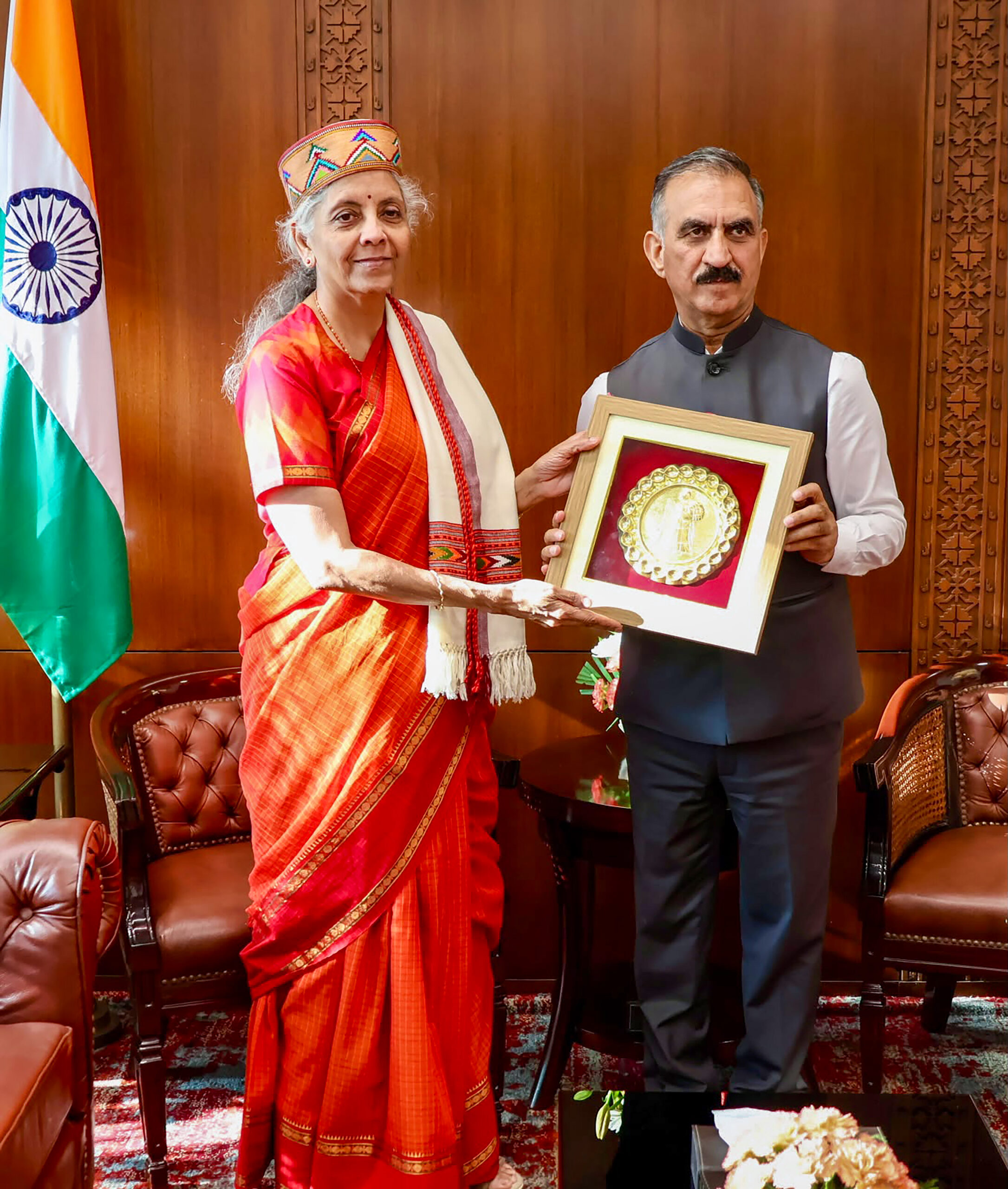 New Delhi: CM Sukhu meets Nirmala Sitharaman #Gallery New Delhi: CM Sukhu meets Nirmala Sitharaman #Gallery