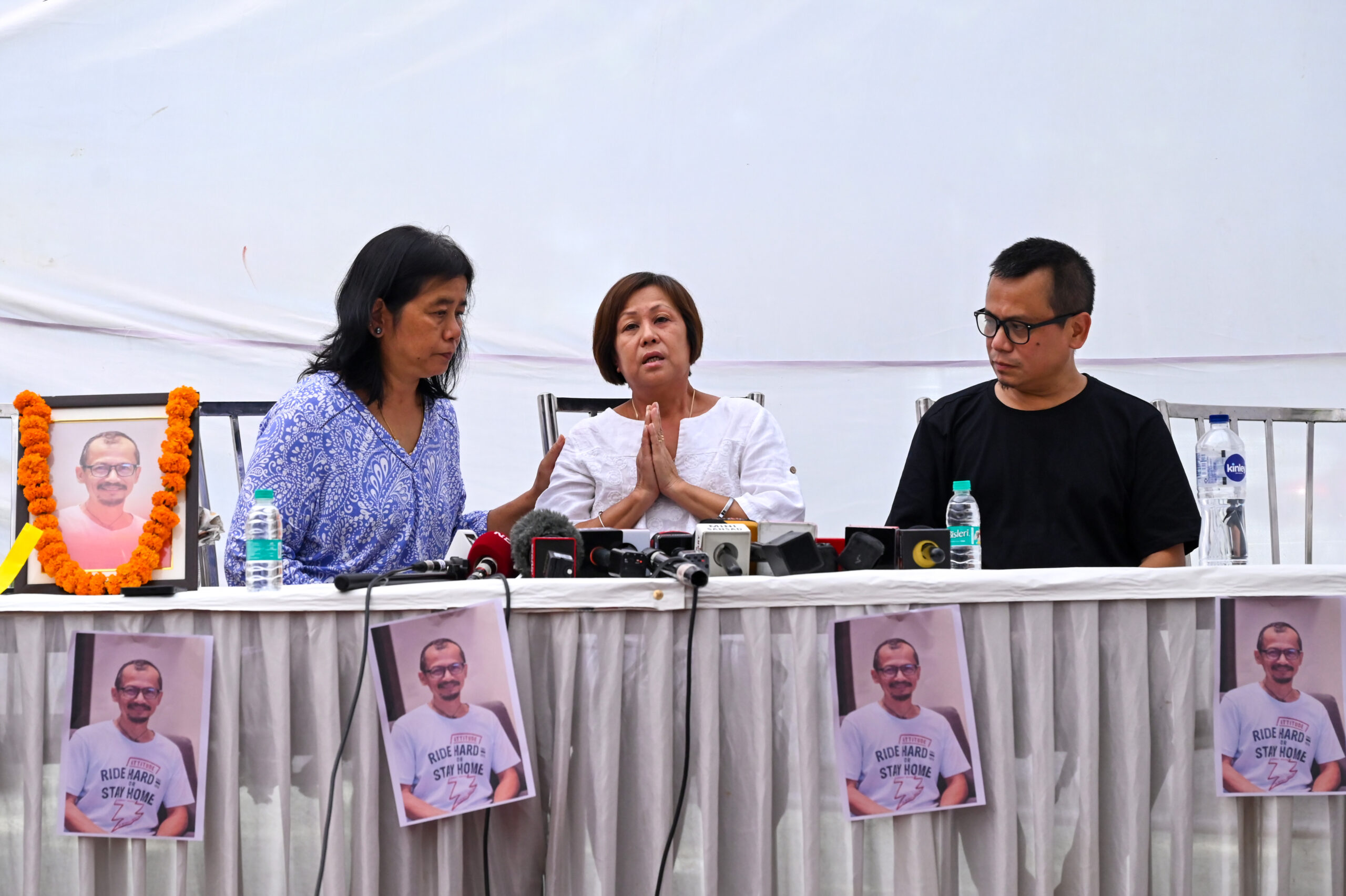 New Delhi: Family of slain Manipuri musician Chongtham Vikram Singh addresses media #Gallery New Delhi: Family of slain Manipuri musician Chongtham Vikram Singh addresses media #Gallery
