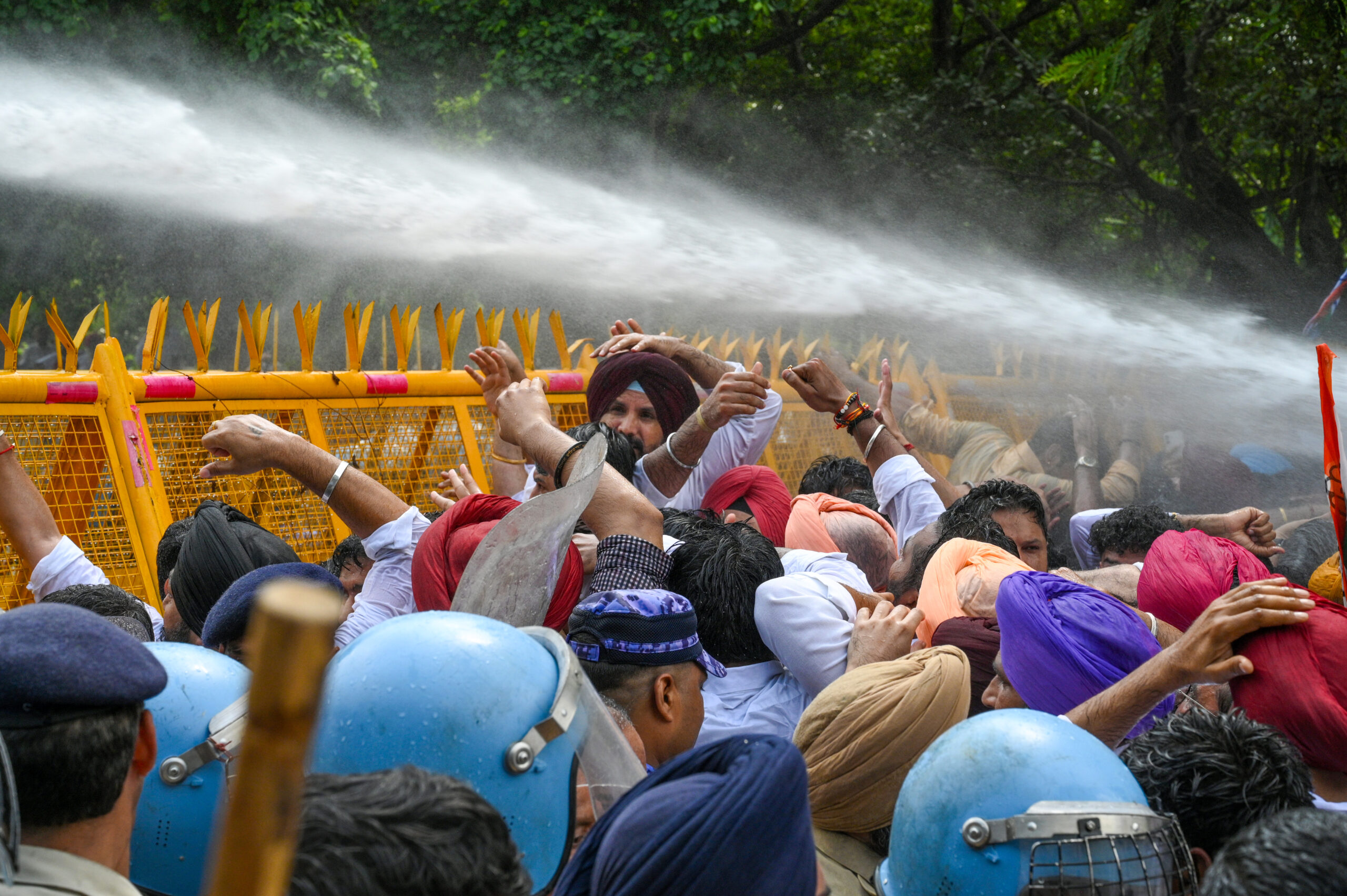 ‘Punjab minister Cheema responsible for suicide’: Congress workers protest ‘Punjab minister Cheema responsible for suicide’: Congress workers protest