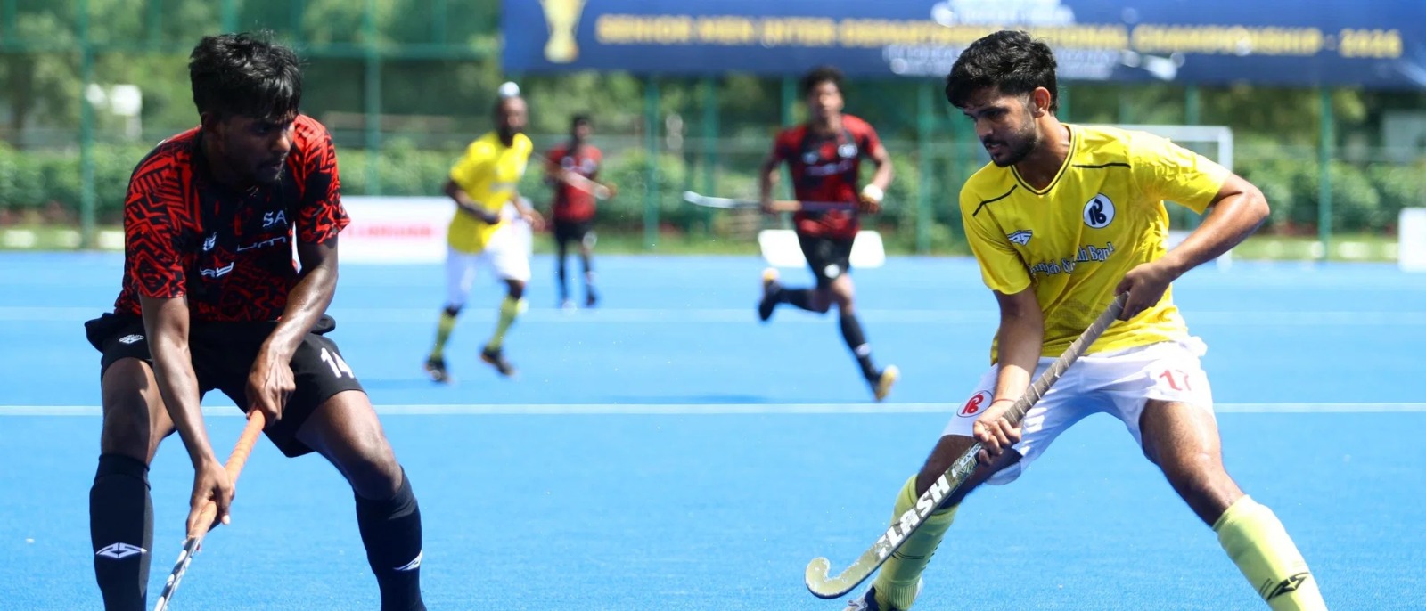 Hockey India Inter-Department C'ship: SAI, AIPSCB, Railway Sports Promotion Board register wins on Day 5 Hockey India Inter-Department C'ship: SAI, AIPSCB, Railway Sports Promotion Board register wins on Day 5