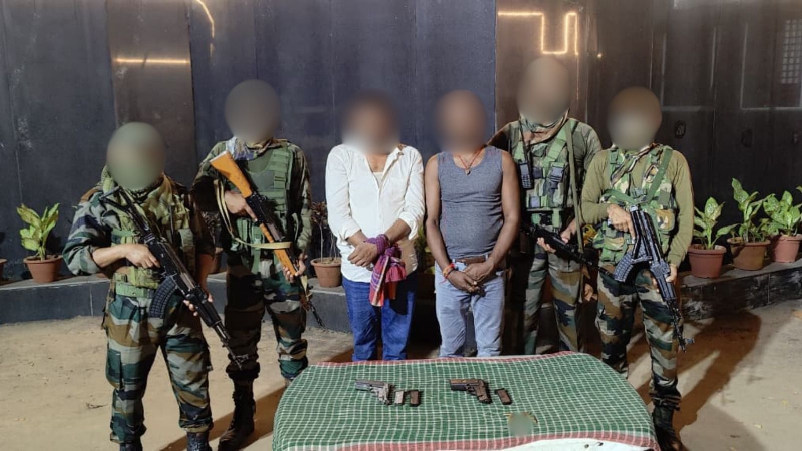 Two suspected insurgents nabbed with weapons in Tripura, two more killed in Manipur ops Two suspected insurgents nabbed with weapons in Tripura, two more killed in Manipur ops