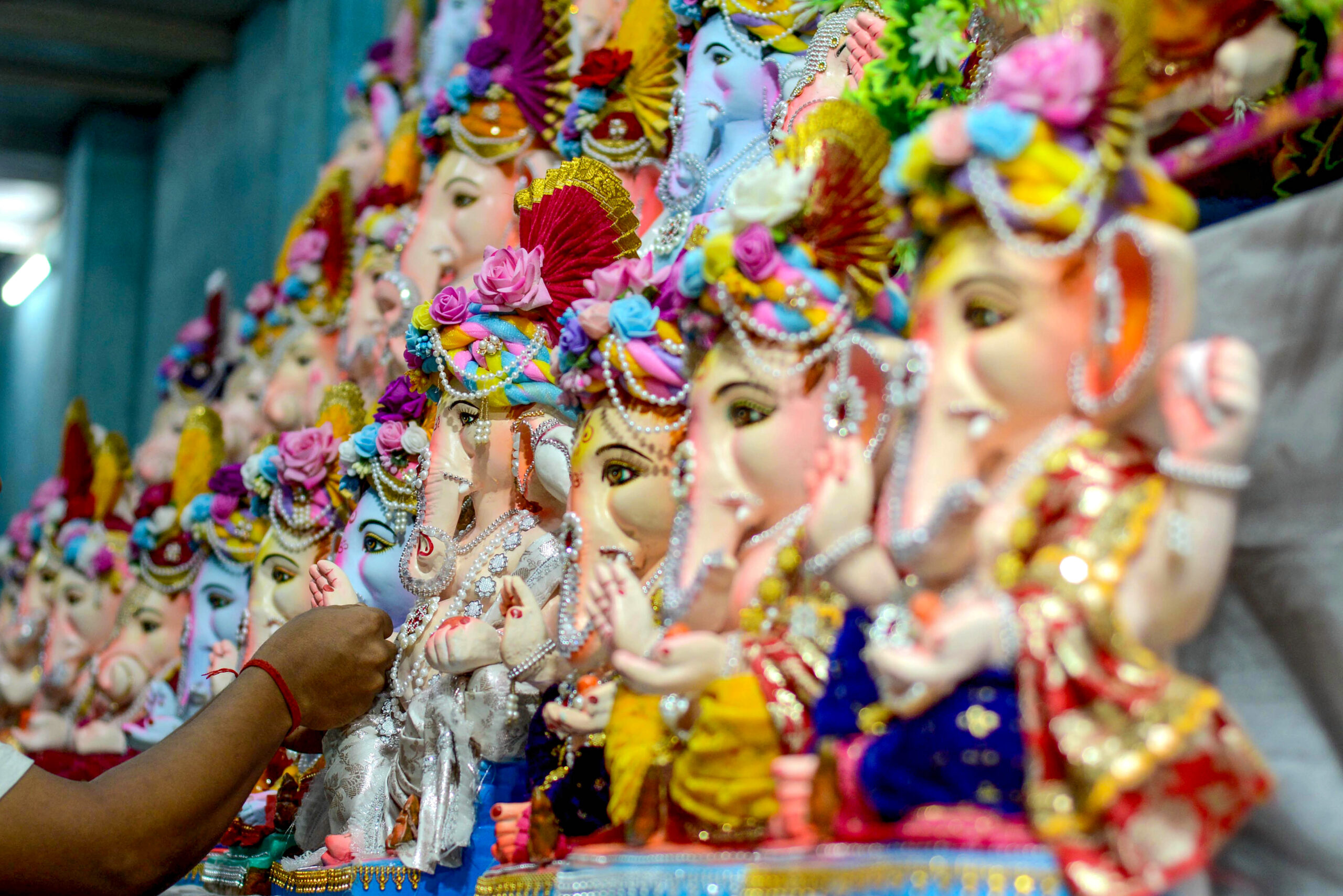 Kolkata: Preparations underway for Ganesh Chaturthi #Gallery Kolkata: Preparations underway for Ganesh Chaturthi #Gallery