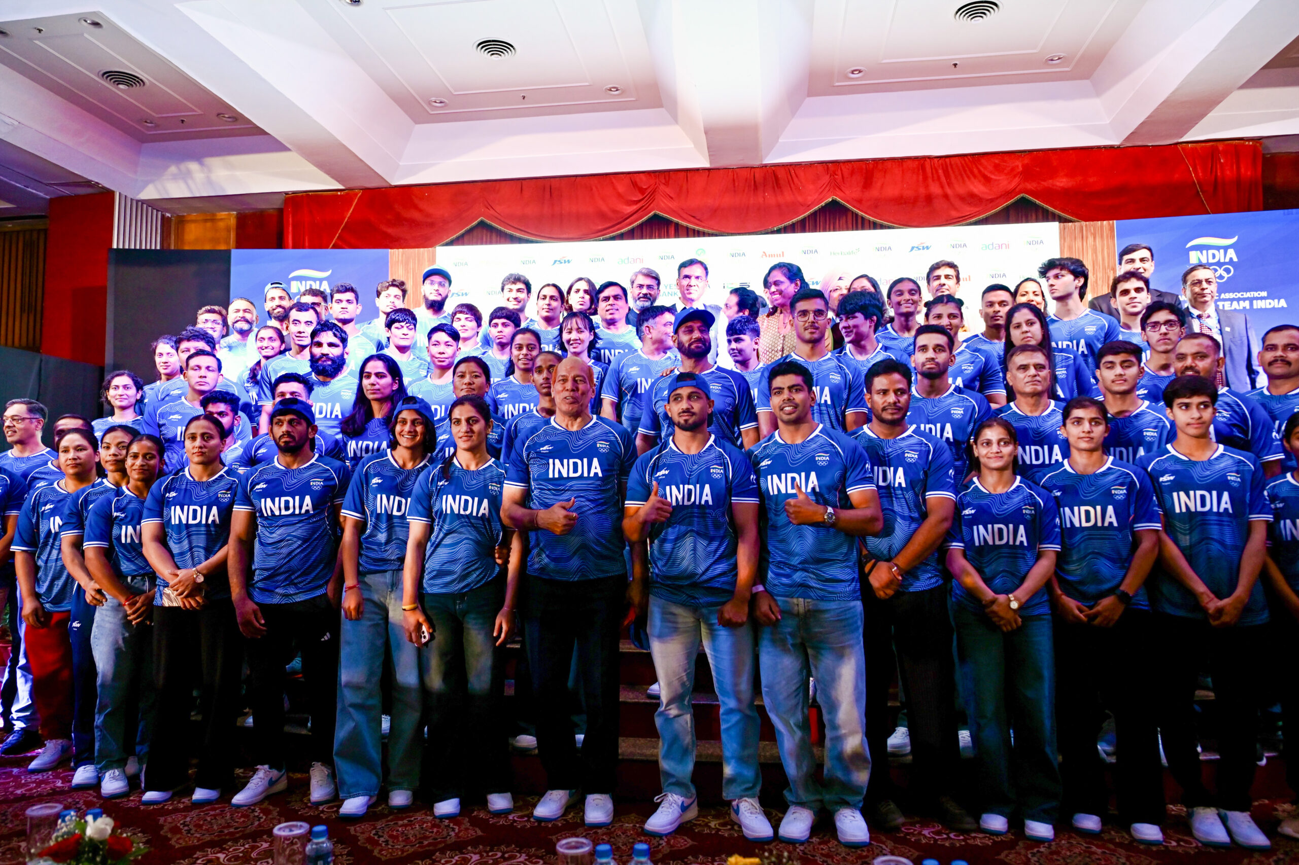 New Delhi: Asian Games Send Off Ceremony #Gallery New Delhi: Asian Games Send Off Ceremony #Gallery