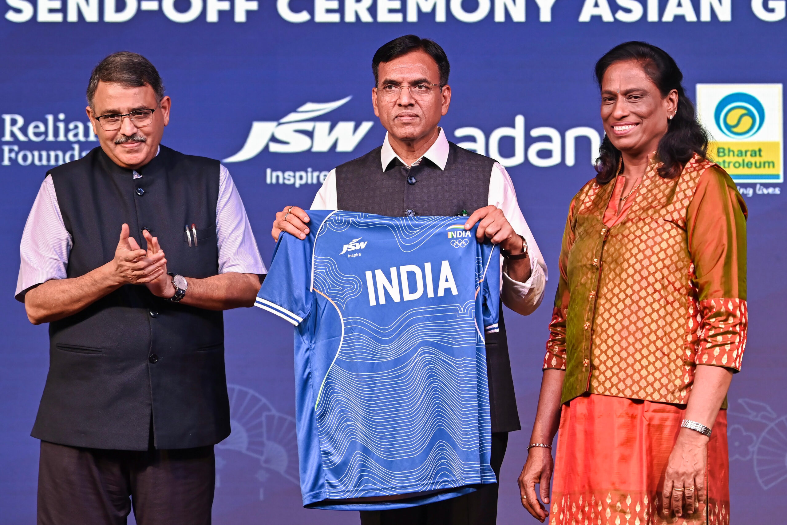 New Delhi: Asian Games Send Off Ceremony #Gallery New Delhi: Asian Games Send Off Ceremony #Gallery