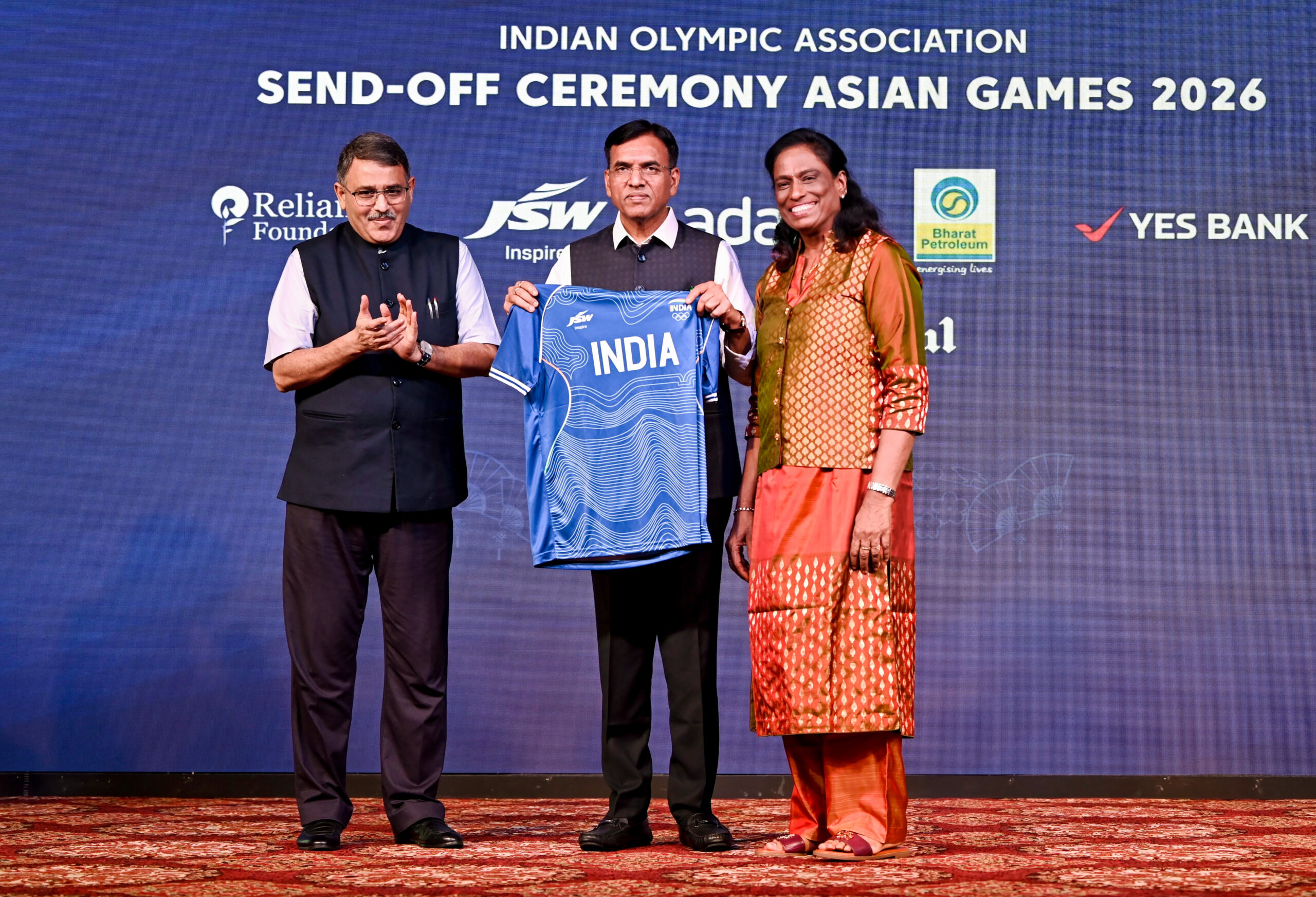 New Delhi: Asian Games Send Off Ceremony #Gallery New Delhi: Asian Games Send Off Ceremony #Gallery