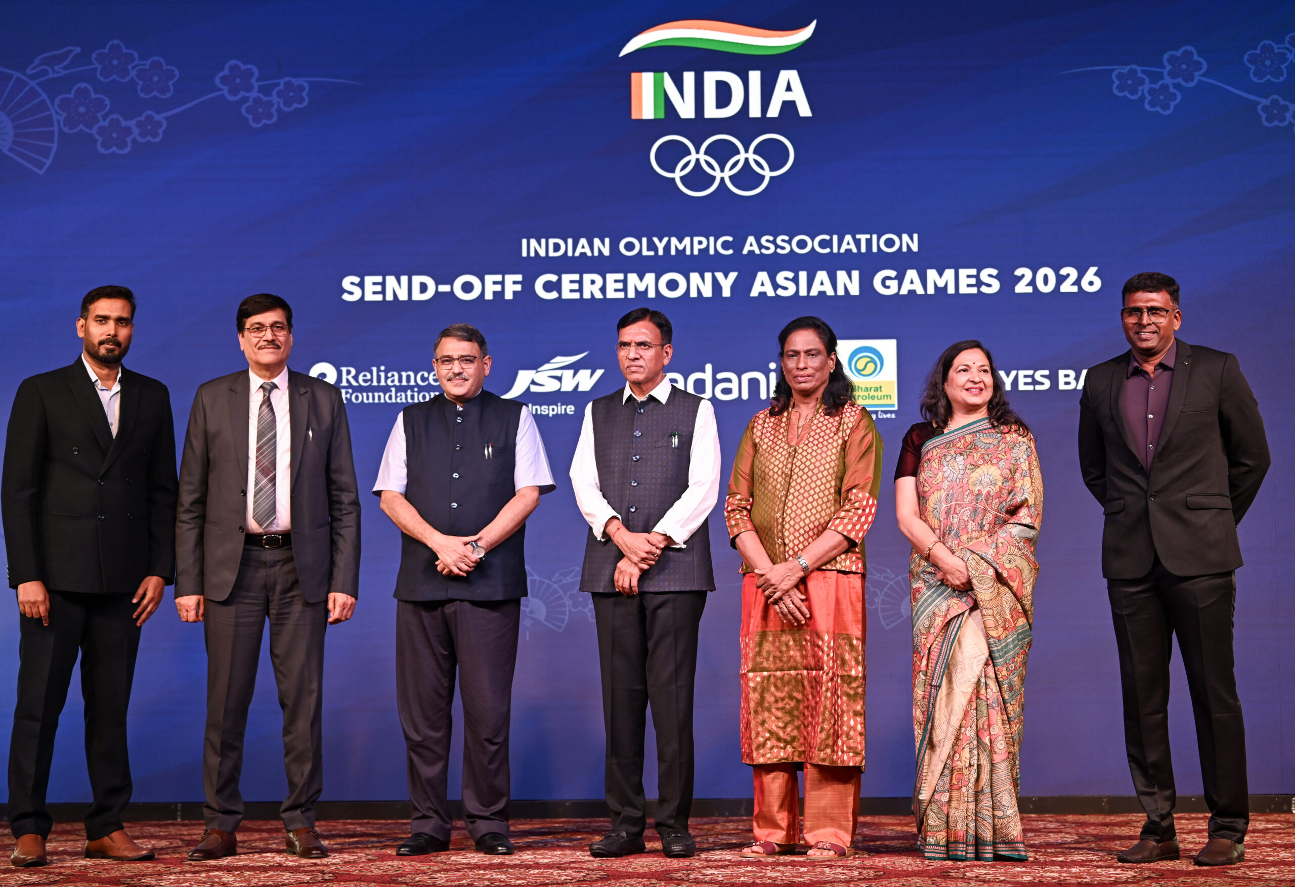 New Delhi: Asian Games Send Off Ceremony #Gallery New Delhi: Asian Games Send Off Ceremony #Gallery