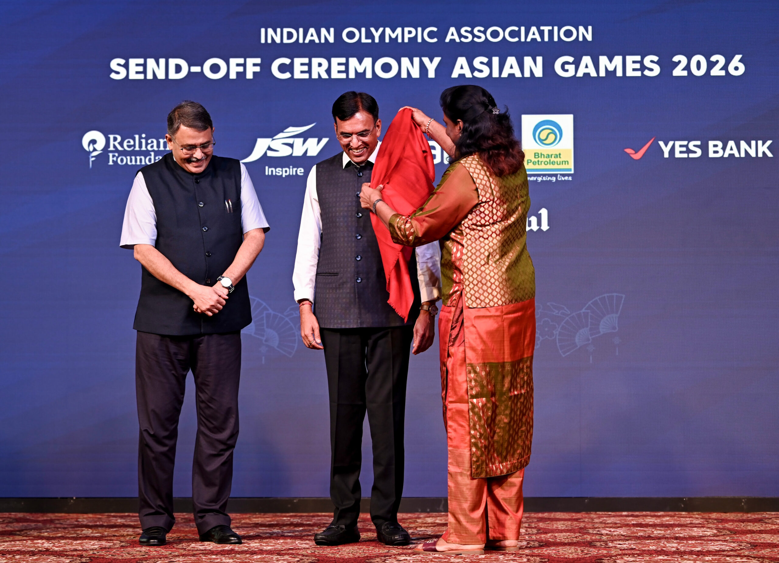 New Delhi: Asian Games Send Off Ceremony #Gallery New Delhi: Asian Games Send Off Ceremony #Gallery
