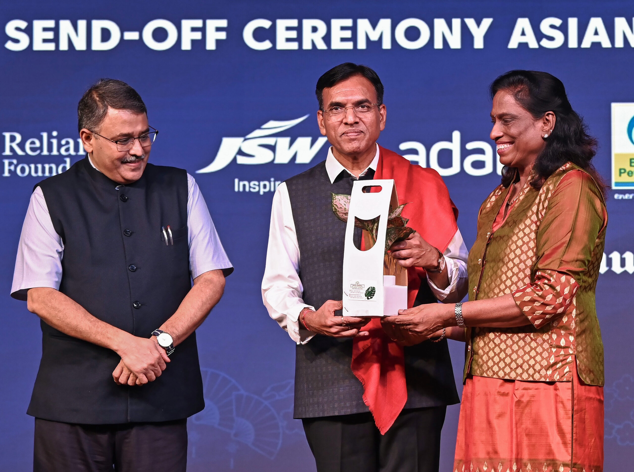 New Delhi: Asian Games Send Off Ceremony #Gallery New Delhi: Asian Games Send Off Ceremony #Gallery