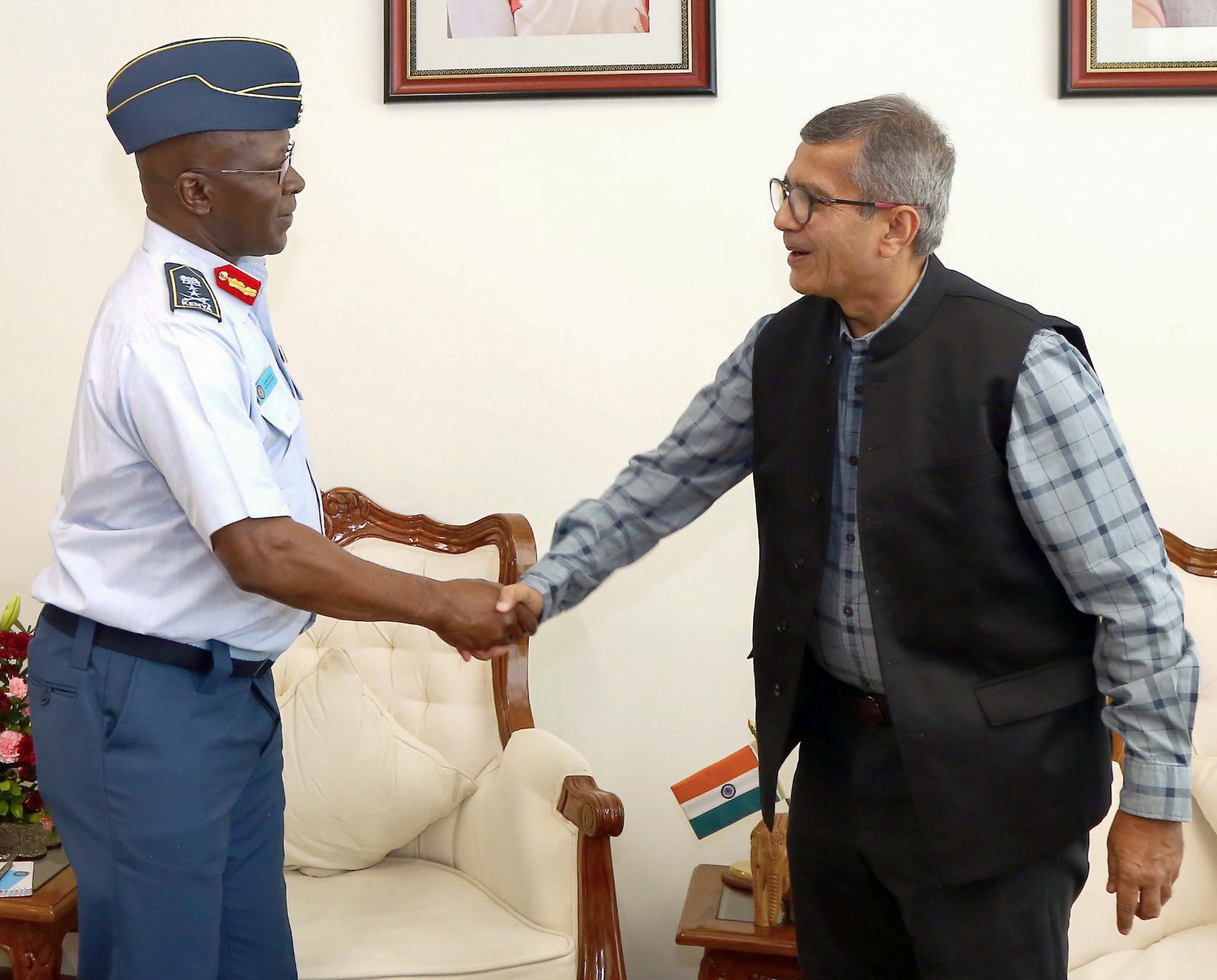 New Delhi: India Kenya Defence Cooperation Meeting #Gallery New Delhi: India Kenya Defence Cooperation Meeting #Gallery