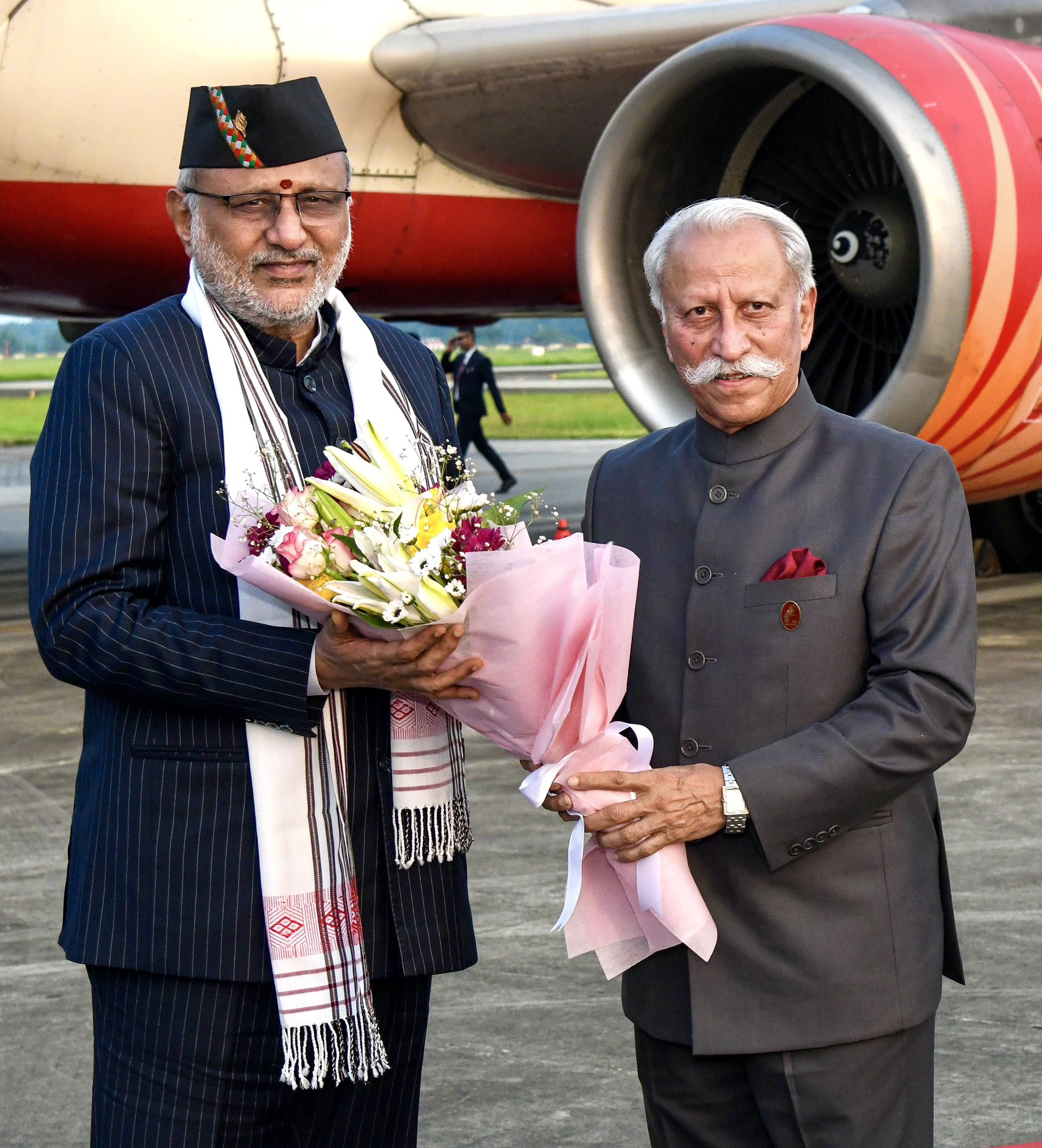 Itanagar: Vice President C. P. Radhakrishnan Arrives in Arunachal Pradesh #Gallery Itanagar: Vice President C. P. Radhakrishnan Arrives in Arunachal Pradesh #Gallery