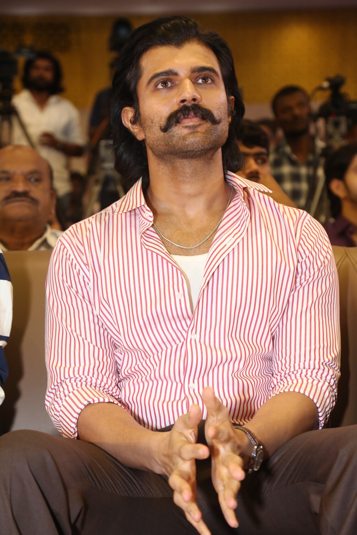 Vijay Deverakonda Stills From Epic Movie Pre Release Event Vijay Deverakonda Stills From Epic Movie Pre Release Event